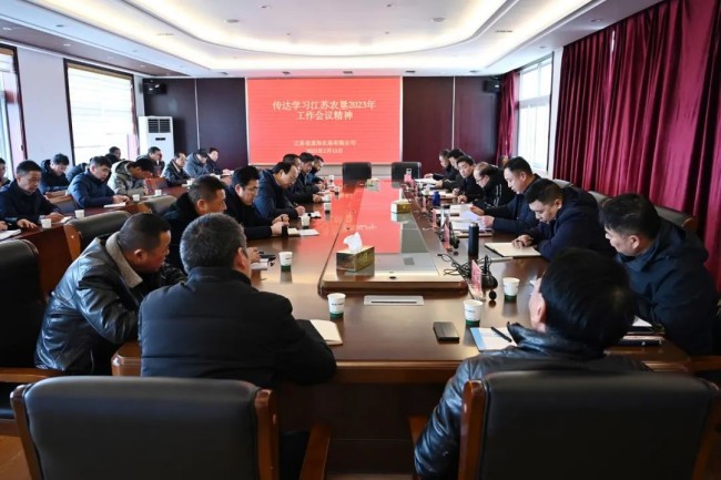 淮海傳達(dá)貫徹集團(tuán)2023年工作會議精神