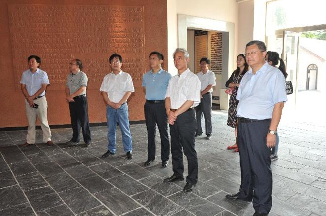 江蘇省廉政教育示范基地驗收組到淮海驗收創建工作.jpg